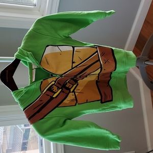 Nickelodeon Kids Size 6 Leonardo Hoodie Sweatshirt